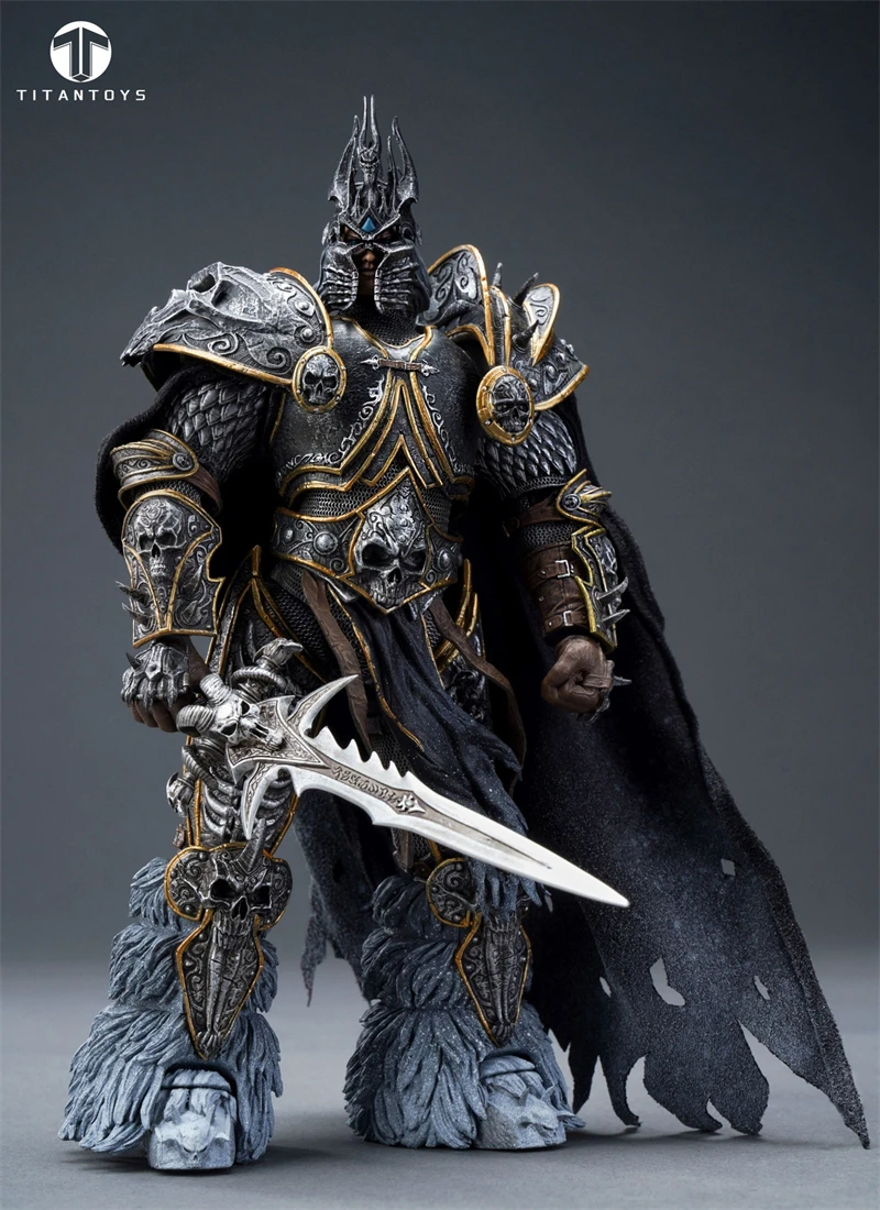 【Pre-Sale】TITAN Toys Arthas Prince Dead King Frost Knight TT001 1/12 Action Model Figure