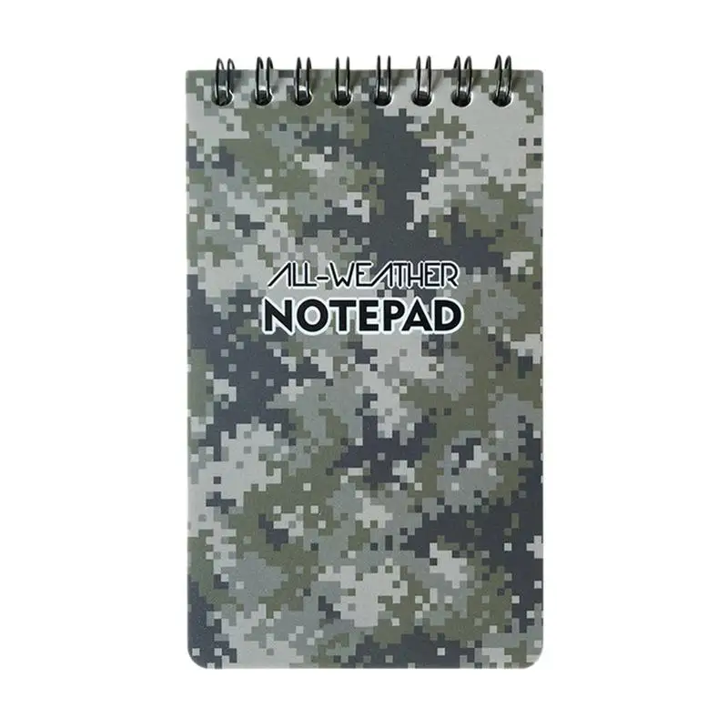 

Write In The Rain Notebook Waterproof Pocket Notepad Portable Pocket Notepad Top-Spiral Memo Note Pads 50 Pages For Work School