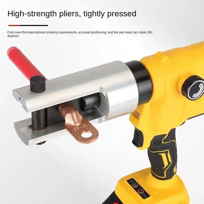 

cross-borderHot salesHot salesRechargeable Hydraulic Pliers Portable Lithium Voltage Wire Aluminum Terminal Crimping Electrician