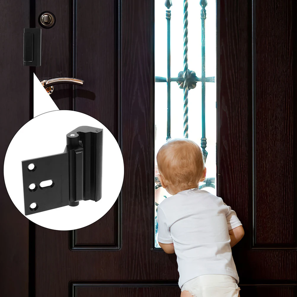 

Metal Reinforcement Door Lock for Home Safety Child Proof Portable Latch Security Devices Front Door Protection