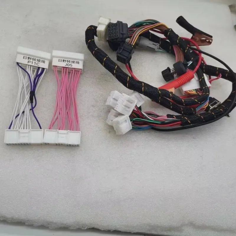J05C J05E J08C J08E Excavator Parts test Cable Starter Wiring Harness P11c Test Harness for SK200-8 SK330-8 SK450-8 Engine