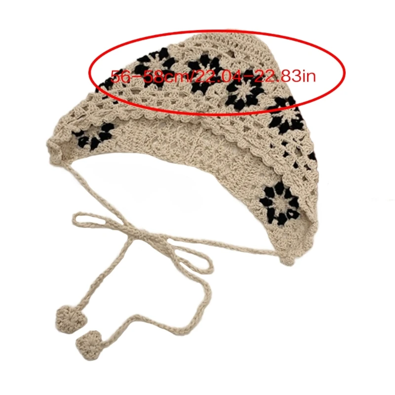 Chapeau tricoté à fleurs pour adultes, chapeau d'extérieur Anti-uv fait à main au Crochet pour filles, livraison