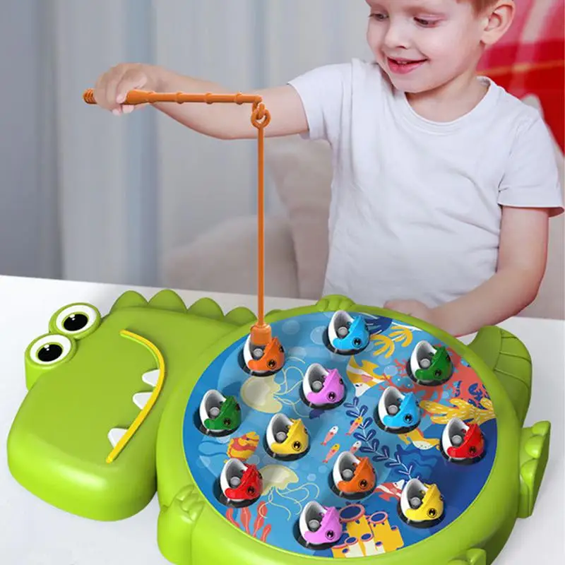 Magnetisches Angelspiel für Kinder, pädagogisches Brettspiele, Vorschul-Lernspielzeug, Hand-Auge-Kognition und Feinmotorik-Spiel für Kinder