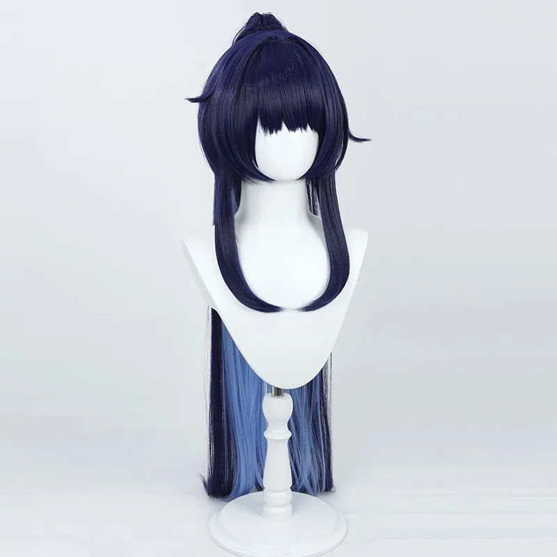 هونكاي إمباكت 3 رايدن مي شعر مستعار تأثيري رائجة البيع عيد الميلاد هالوين شعر مستعار