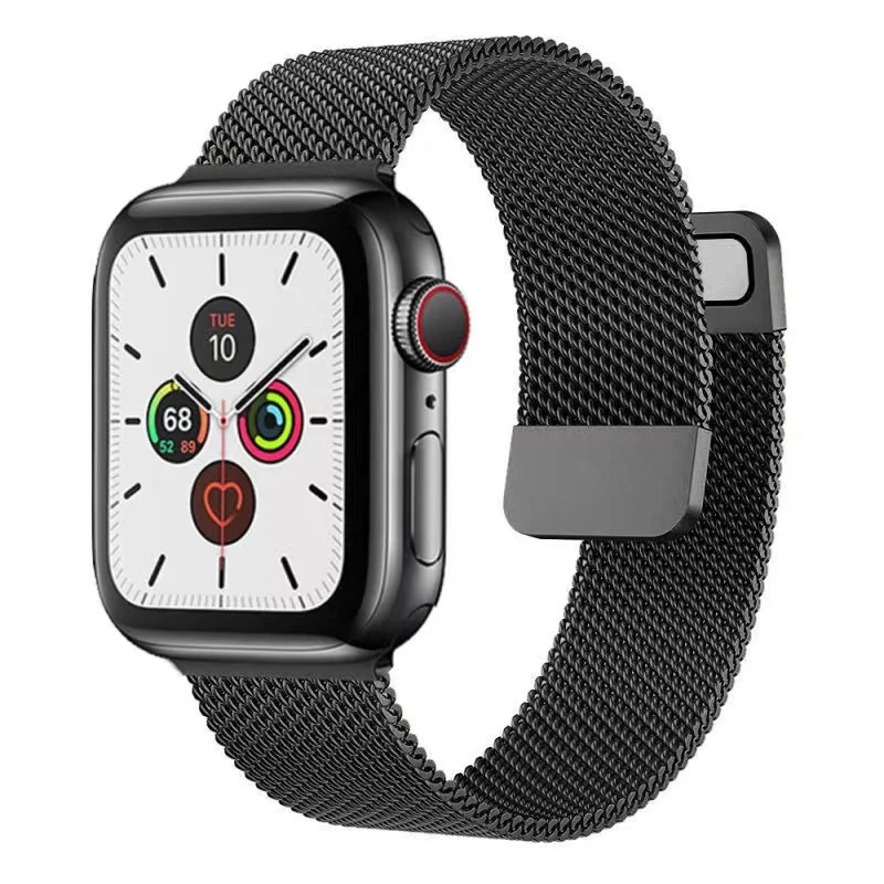 Metal Milanese Loop Strap For Apple Watch 49mm 45mm 44mm 42mm 41mm 40mm 38mm Magnetic Bracelet iWatch Ultra 8 7 6 5 4 3 SE Band