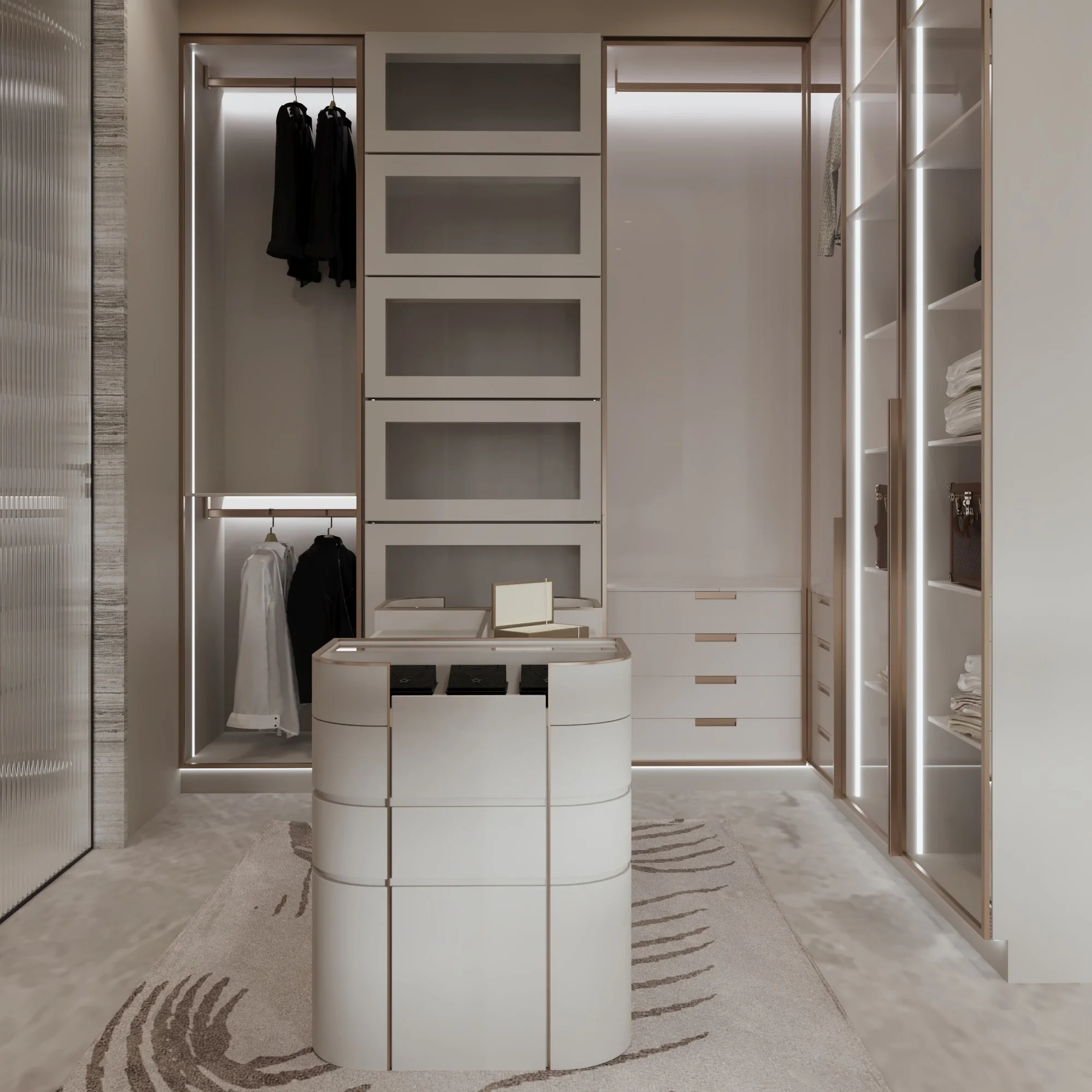 Modern Bedroom Customization Service Bespoke Wardrobe Layout Premium Eco-Friendly Wood Storage Cabinets Personalized Apartment