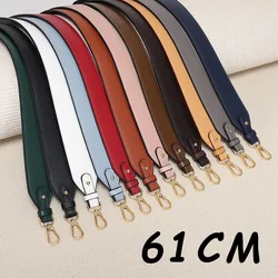 61CM PU Leather Bag Strap Accessories For Handbags Shoulder Bag Strap 4CM Wide Handbag Handles Replacement Belt Bag Handle Strap