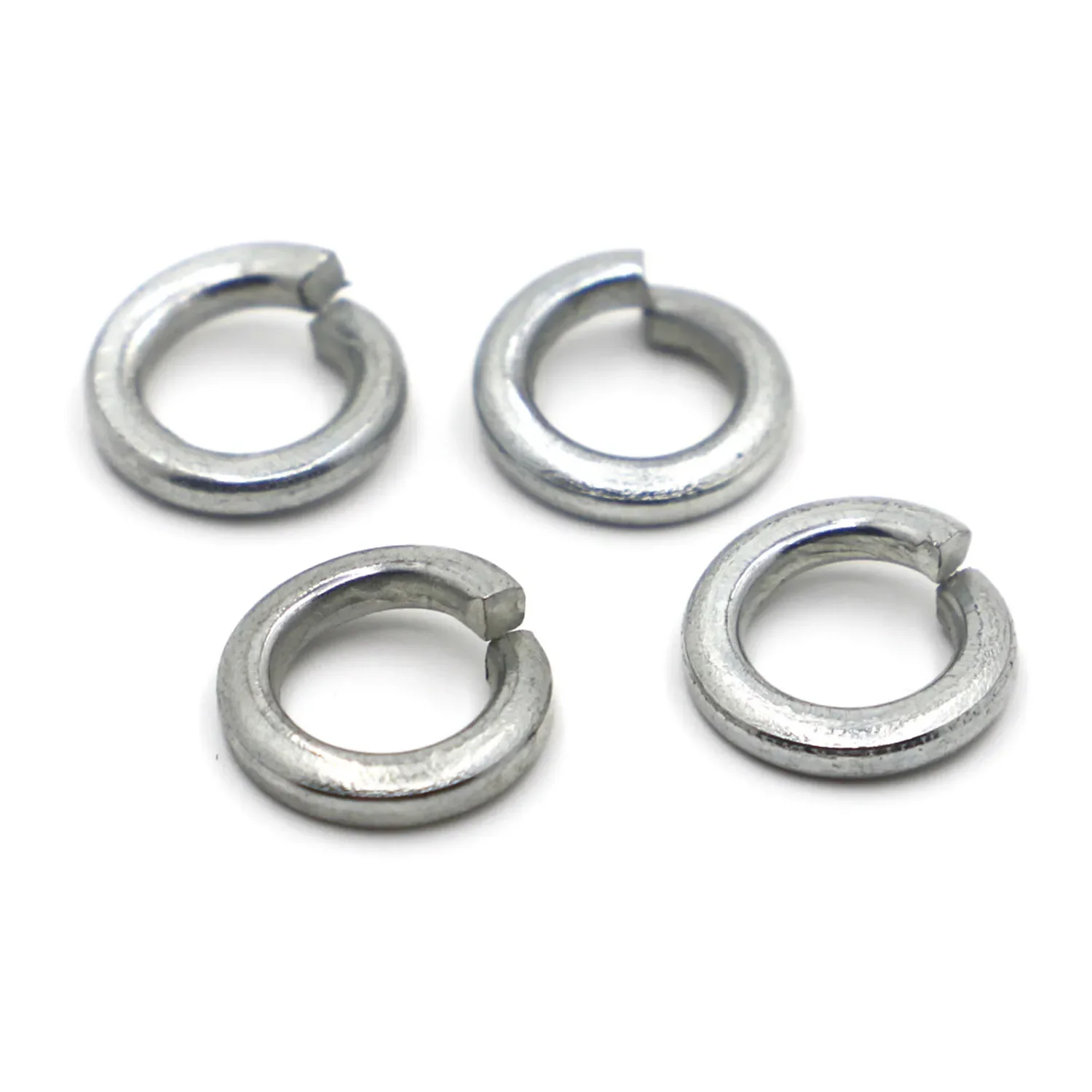 GB93 Zinc-plated Steel Spring Split Lock Washer Elastic Gasket M2 M2.5 M3 M4 M5 M6 M8 M10 M12 M14 M16 M20 M22 M24 Locking Washer