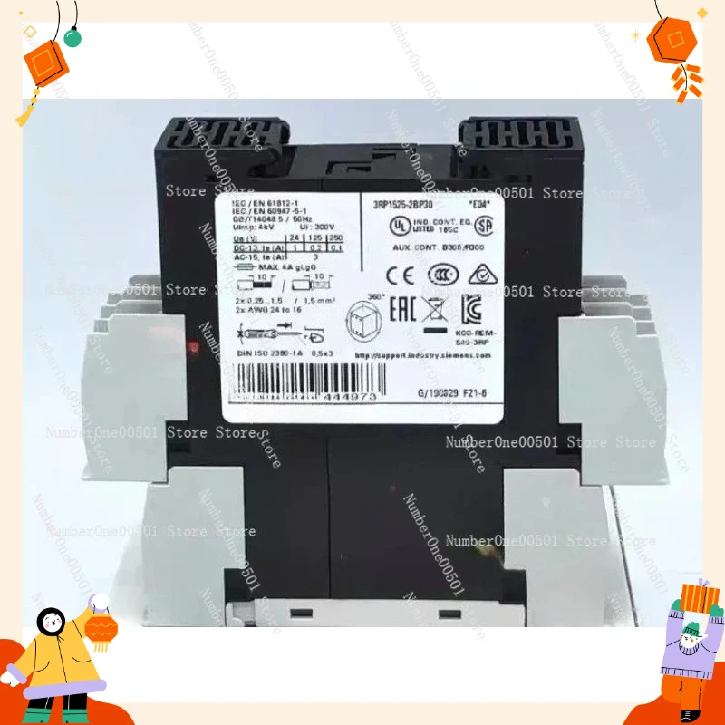 

Time Delay Relay 3RP1525 2BP30 On Off Timer Relay 0.05s-300h DIN Rail Mount 24-240V AC DCb3RP15252BP30