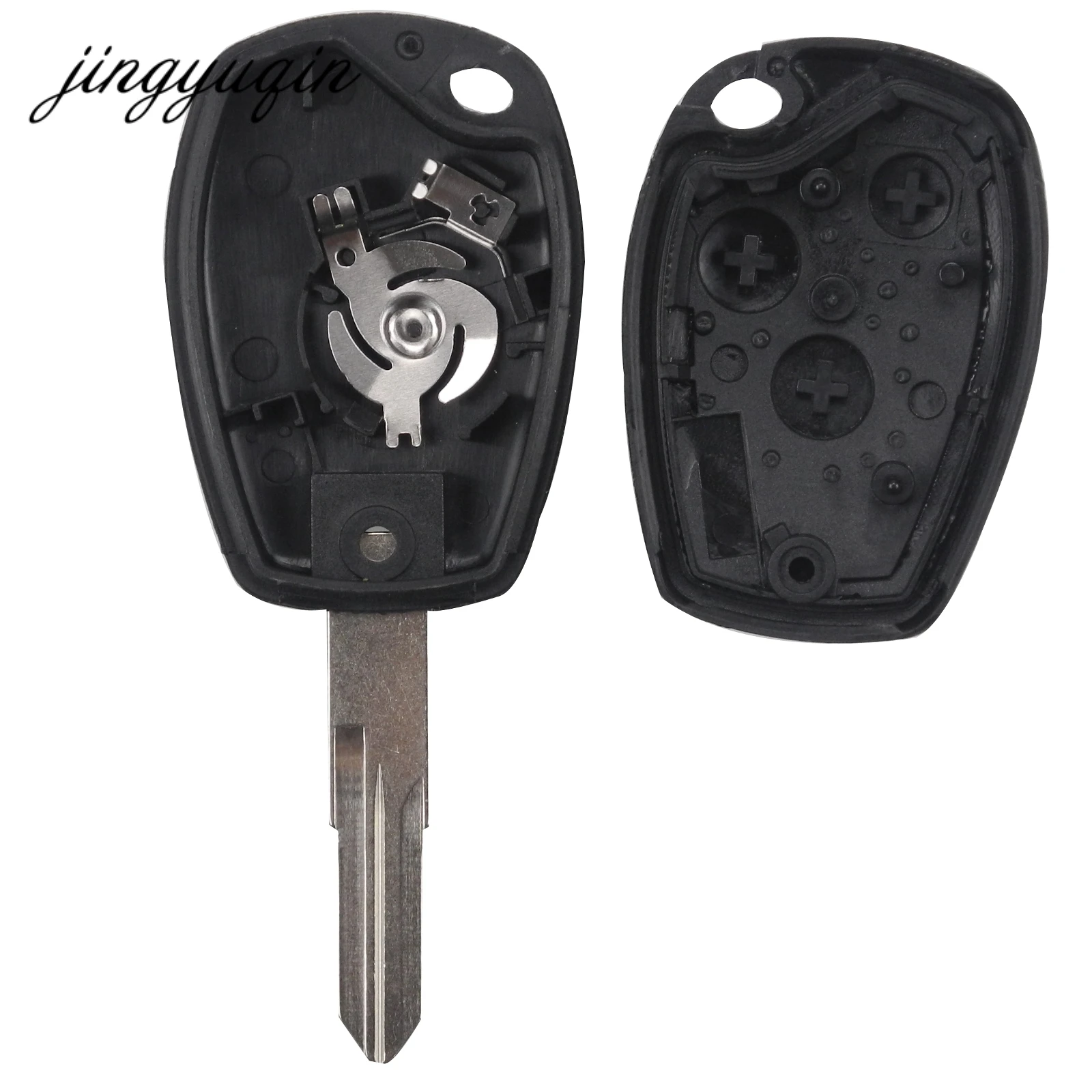 Jingyuqin VAC102 لرينو 3 زر كانجو كليو داسيا لوجان سانديرو مفتاح البعيد فوب شل