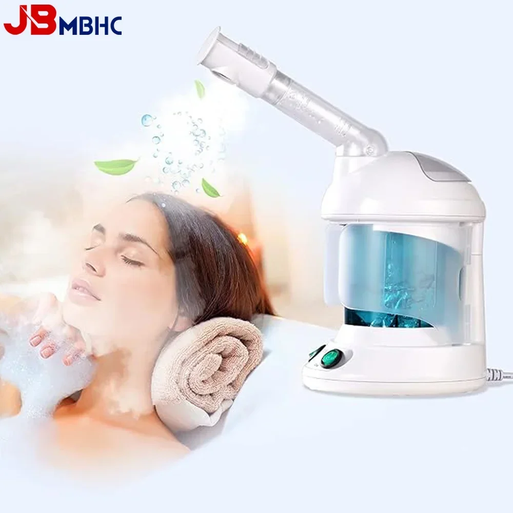 مبخر الوجه بخار رذاذ ساخن Vaporizador جهاز البخار للوجه العناية بالبشرة الاسترخاء مرطب الجمال رائحة العشبية تبخير الوجه سبا أداة #1