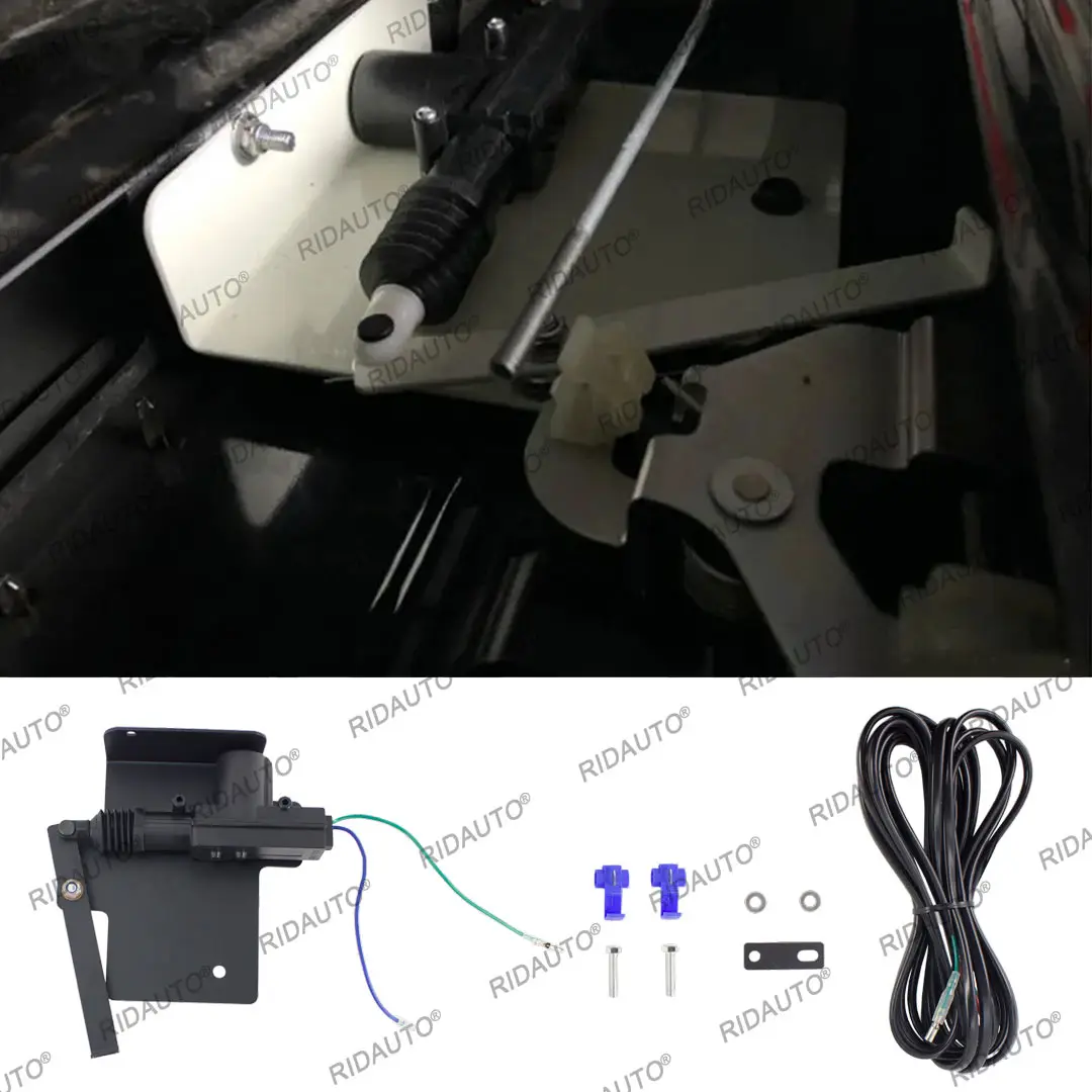 For NISSAN NAVARA NP300 2016 - 2023 Tailgate Central Lock Kit Pop Lock Unlock Truck Tail Rear Gate Door Security Electric Lock