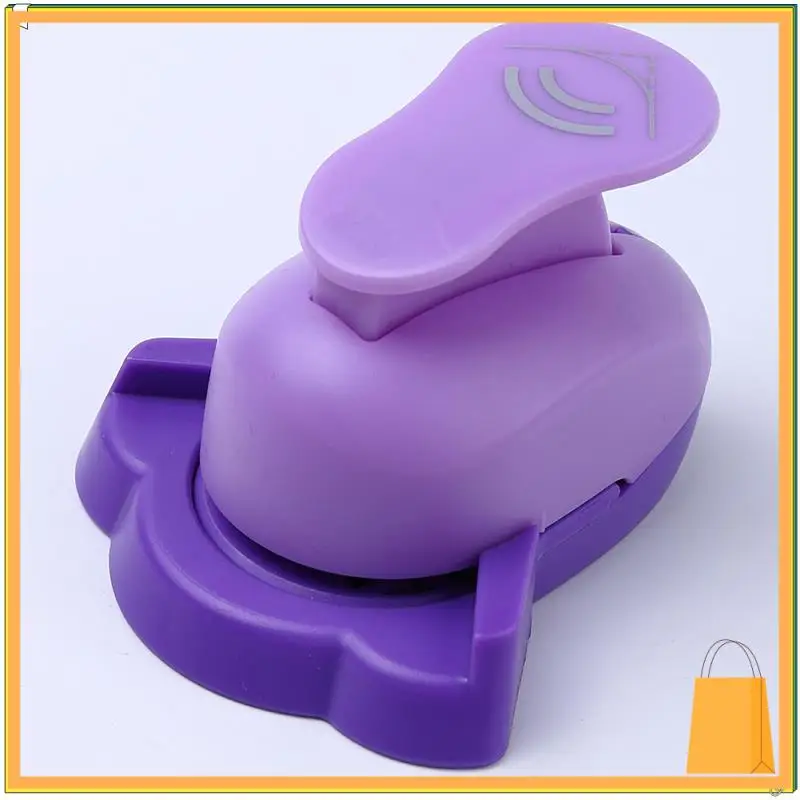 L52A-더블 코너 공예 펀치 곡선 DIY 홀 펀치 종이 커터 엠보싱 스크랩북