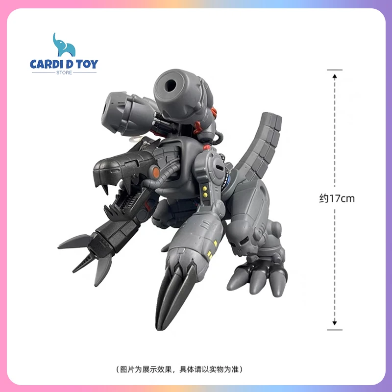 Bandai Digimon Adventure Dynamotion Mugendramon Big Gum Anime Figure Collected Model Toys Desktop Ornament Gift Forchildren