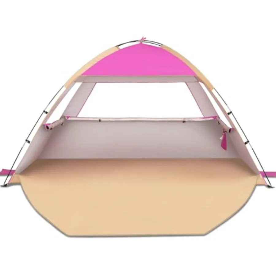 

Beach Tent Sun Shelter for/// UPF 50+ UV Protection Beach Canopy Lightweight and Easy Setup Cabana Portable Shade Tent