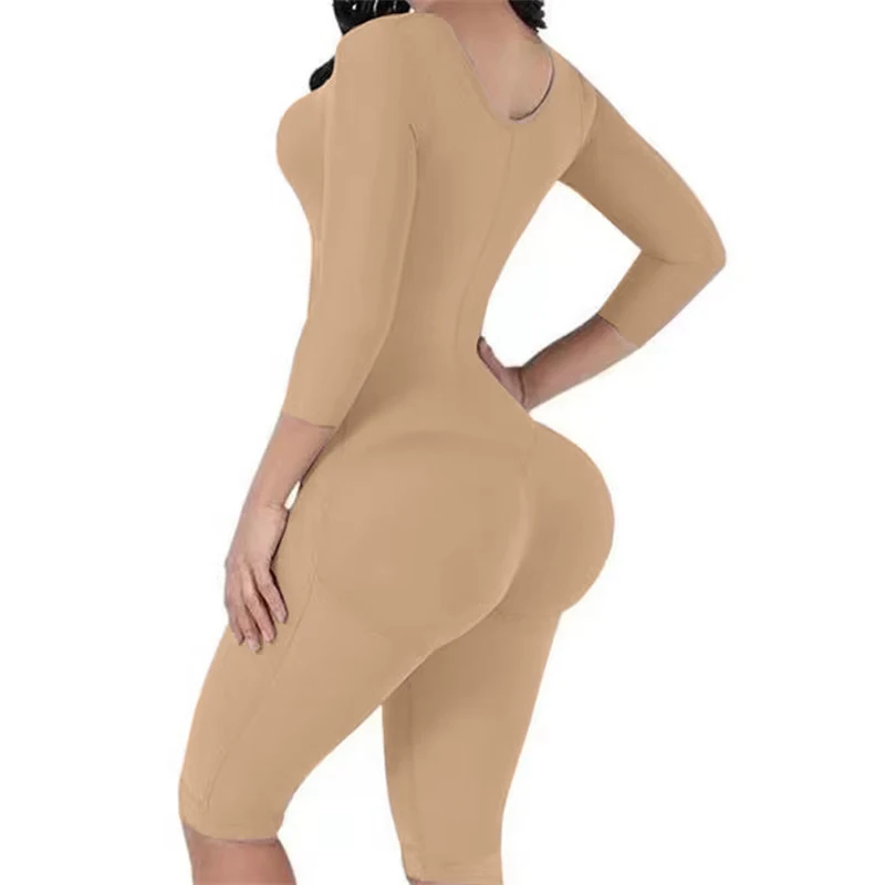 Fajas Colombianas Body Shaper Girdles for Women Tummy Control Post Surgery Compression Female Butt Lifter Shapewear Bodysuits