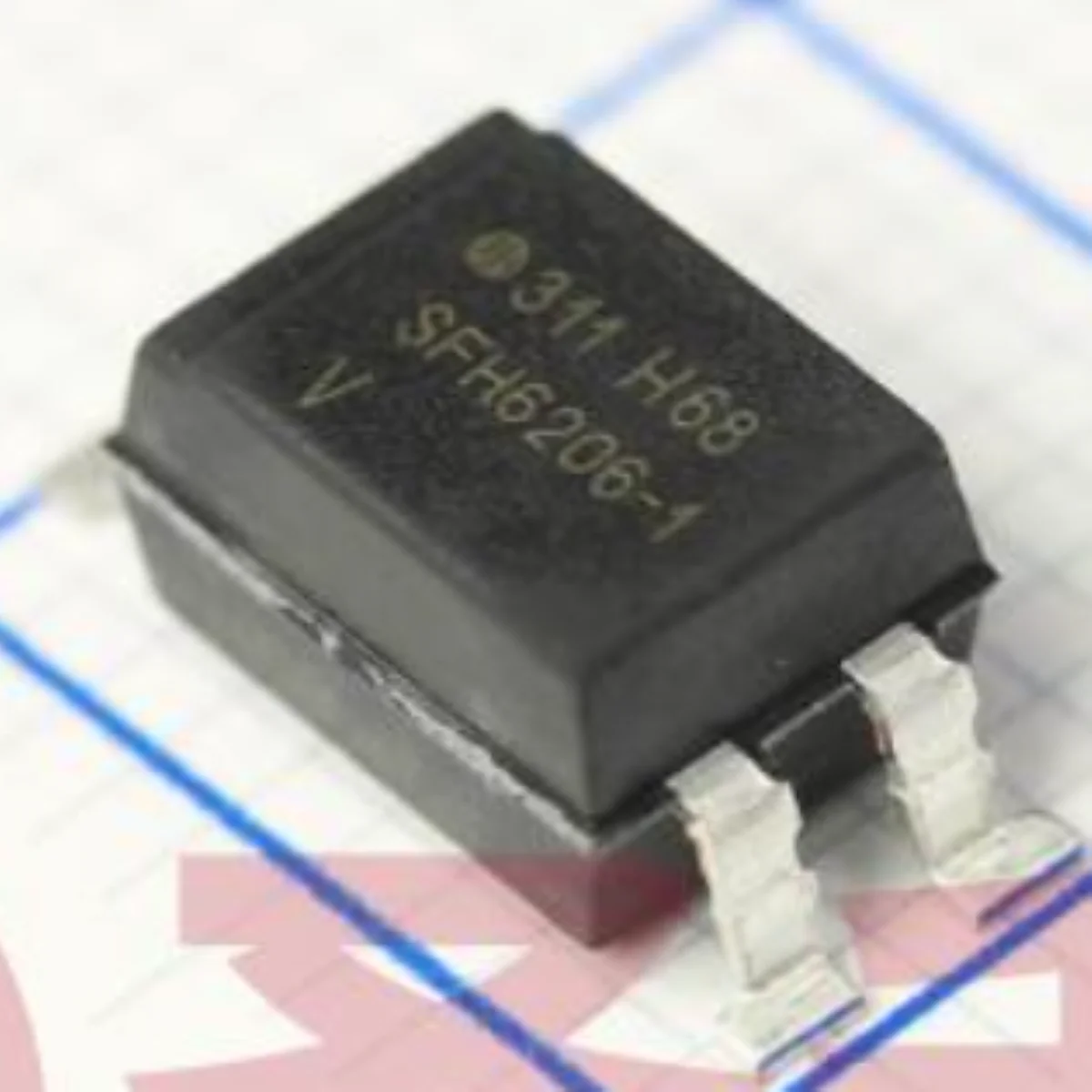 10PCS SFH6206-1 NEW original phototriode transistor output optocoupler 1.25V 50mA 4.47kV SMD-4P 5.3KV SMDIP-4 SFH6206-1T SFH6206
