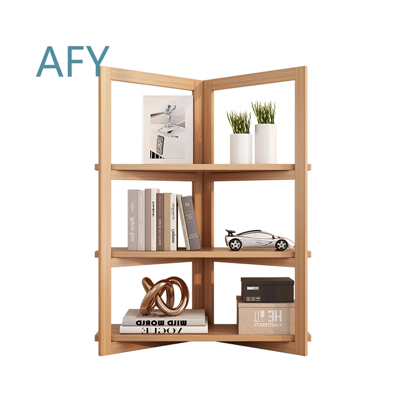 All Solid Wood Display Screen for Shopping Mall Store Living Room Office Partition Bookcase Shelf Wooden Room Divider