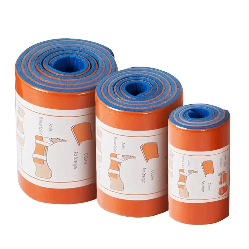 Splint Roll Bandage First Aid Kits Emergency Medical Wrist Fixed Fracture Rescue Protection for Neck Leg Arm Braces Health