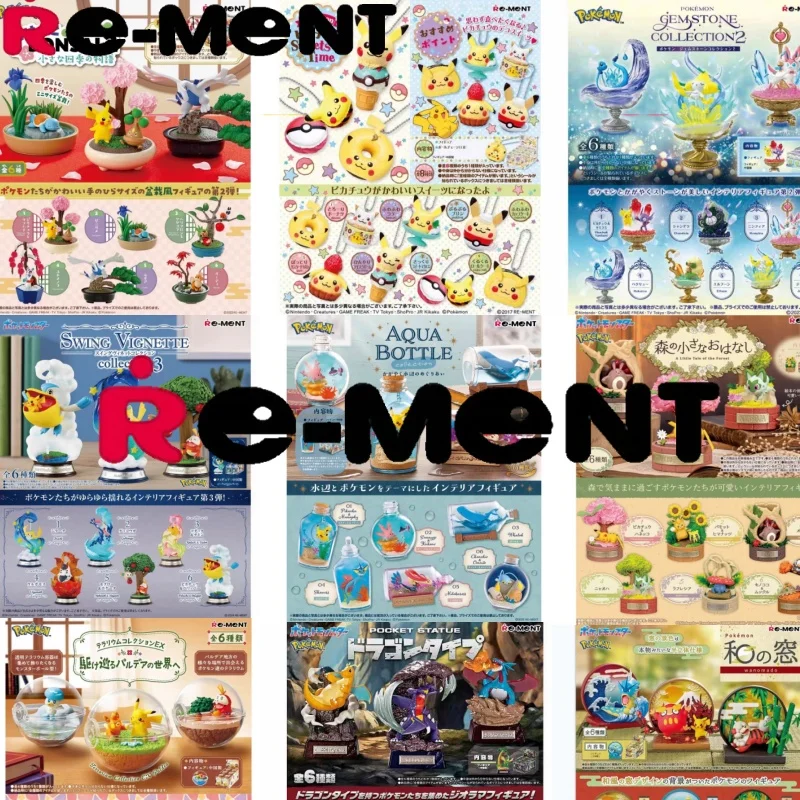 aire-de-jeux-pokemon-starrium-bonsai-pierres-precieuses-pikachu-eevee-boite-aveugle-cadeaux-modele-de-jouet-figurines-d'anime-ornements-de-collection