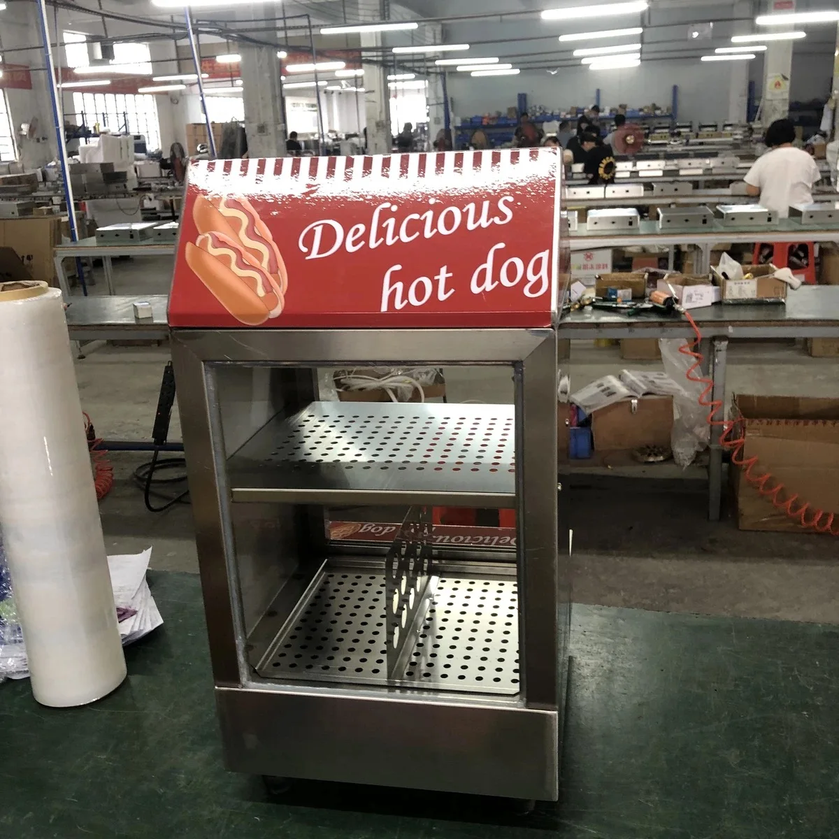 

Commercial Hot Dog Machine Thick Stainless Steel