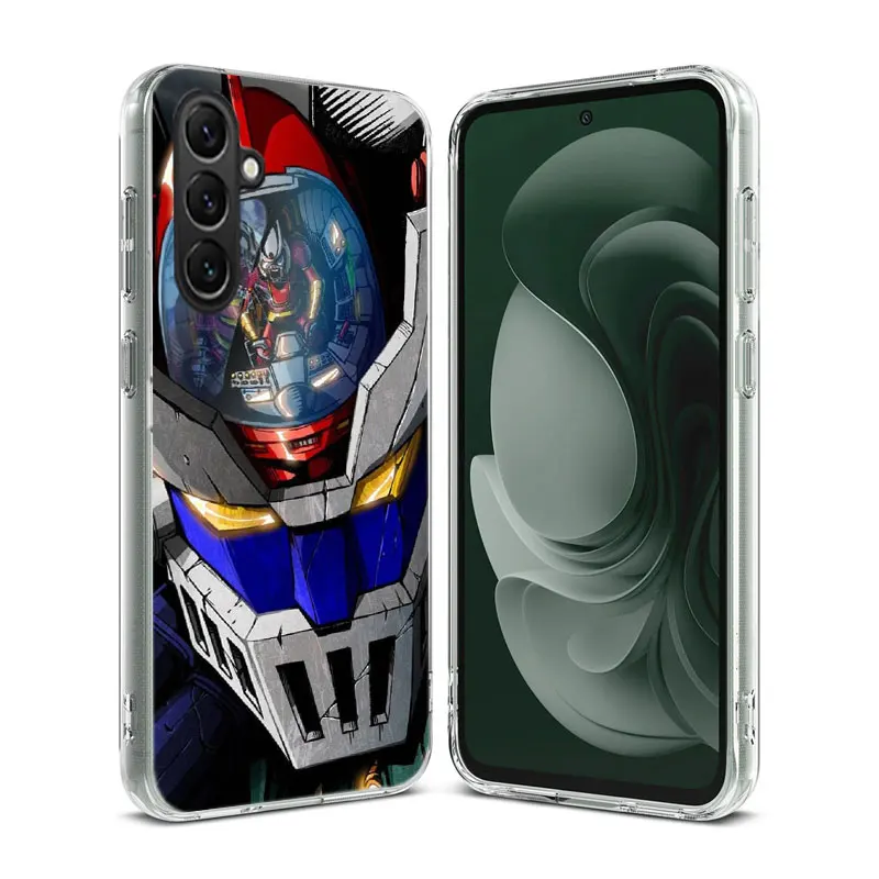 Manga Mazinger Z Anime Clear Phone For Samsung Galaxy A52S A42 A32 A22 A12 A02S A70 A50 A40 A30 A20 A20E A71 A51 A41 A31 A10 A21