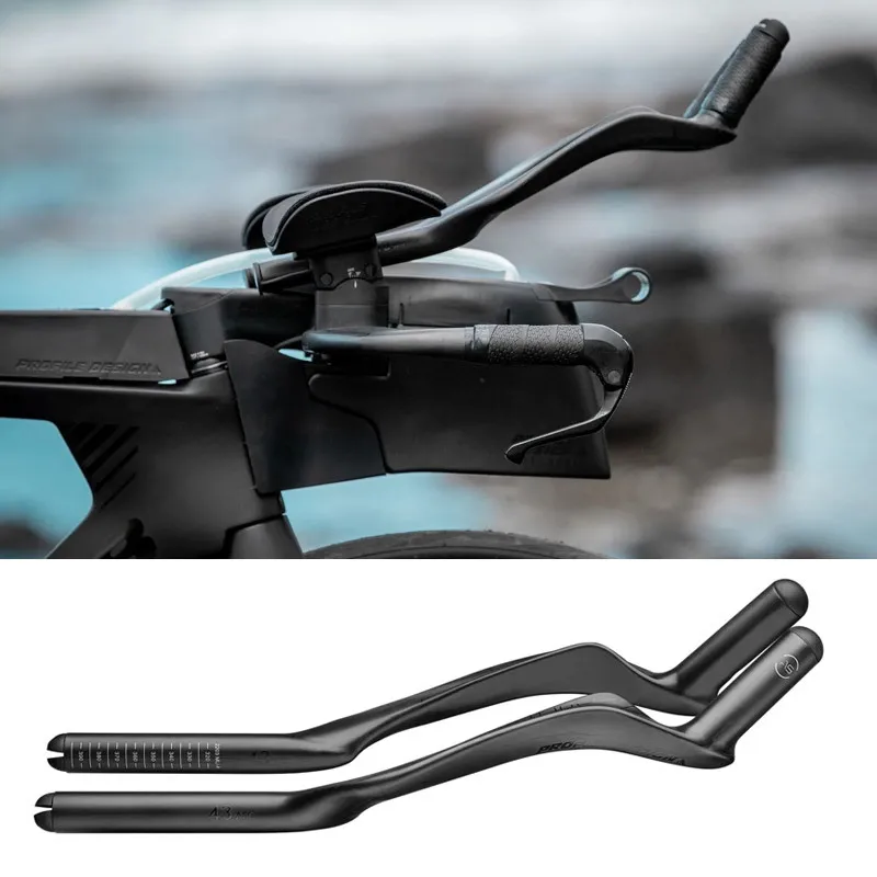 ألياف الكربون الطريق دراجة دورة كروز TT مقبض مسند المقبض