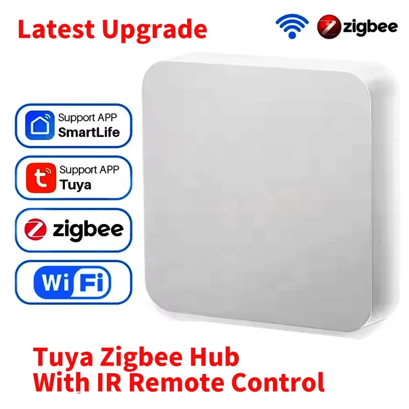 Tuya Zigbee 3.0 Gateway Hub Smart Home Wireless Bridge Smart Life APP Fernbedienung Automatisierung Kompatibel mit Alexa Google Home