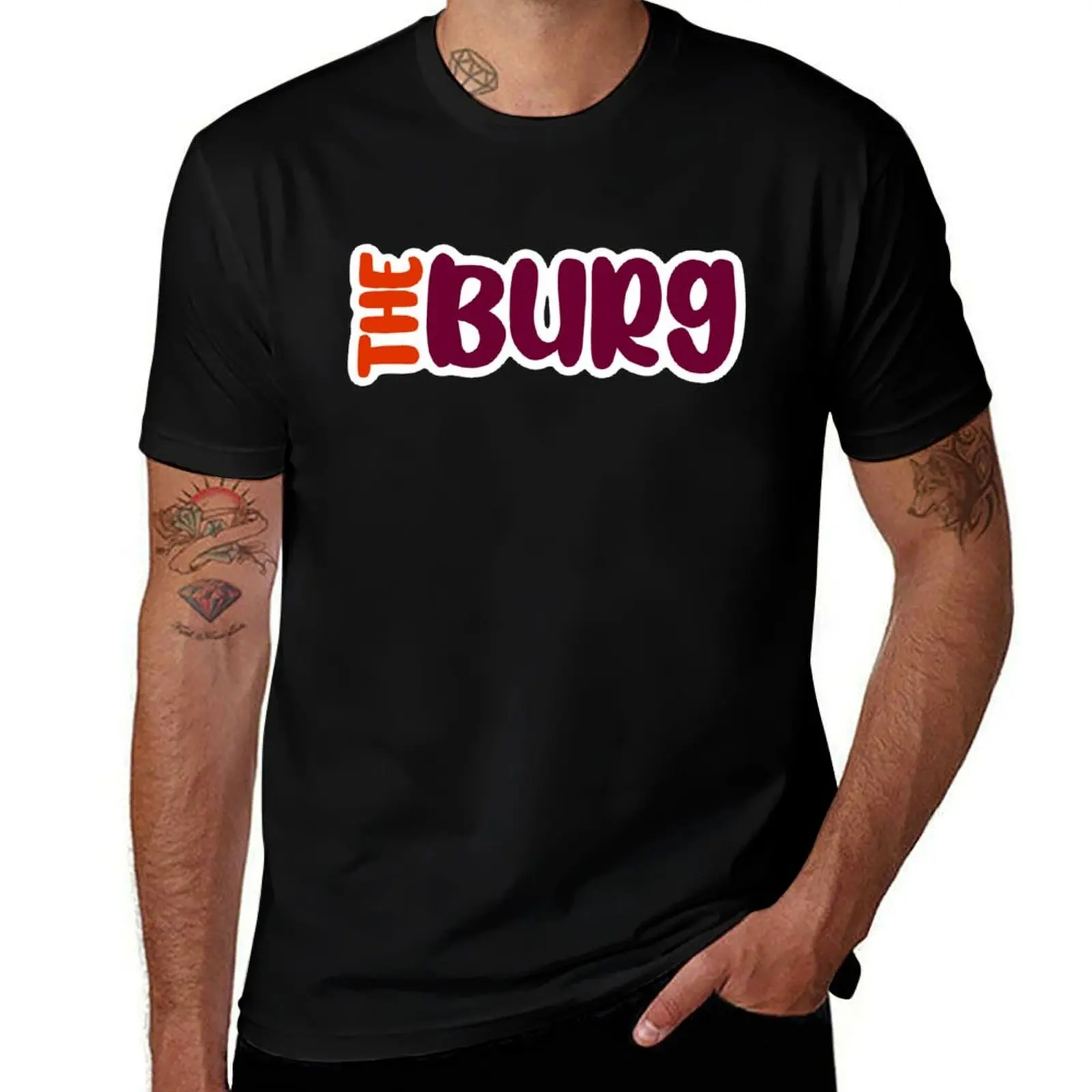 

T-Shirt luxury for cotton man Burg cotton The shirts t for t brand men 100% shirts men man t shirt