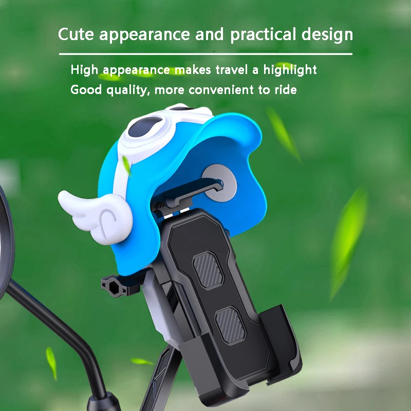 

Motorcycle mobile bracket Small helmet mobile phone holder, navigation holder mobile phone sunshade For KAWASAKI Ninja400 zx6r