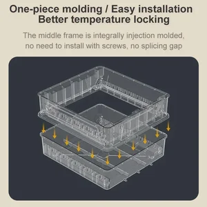 12/15/24 حاضنة بيض منزل صغير حاضنة ذكية أوتوماتيكية حاضنات مياه الدواجن والتحكم في درجة الحرارة أعلى 6 مبيعات 24 حاضنة بيضة - رقم 1