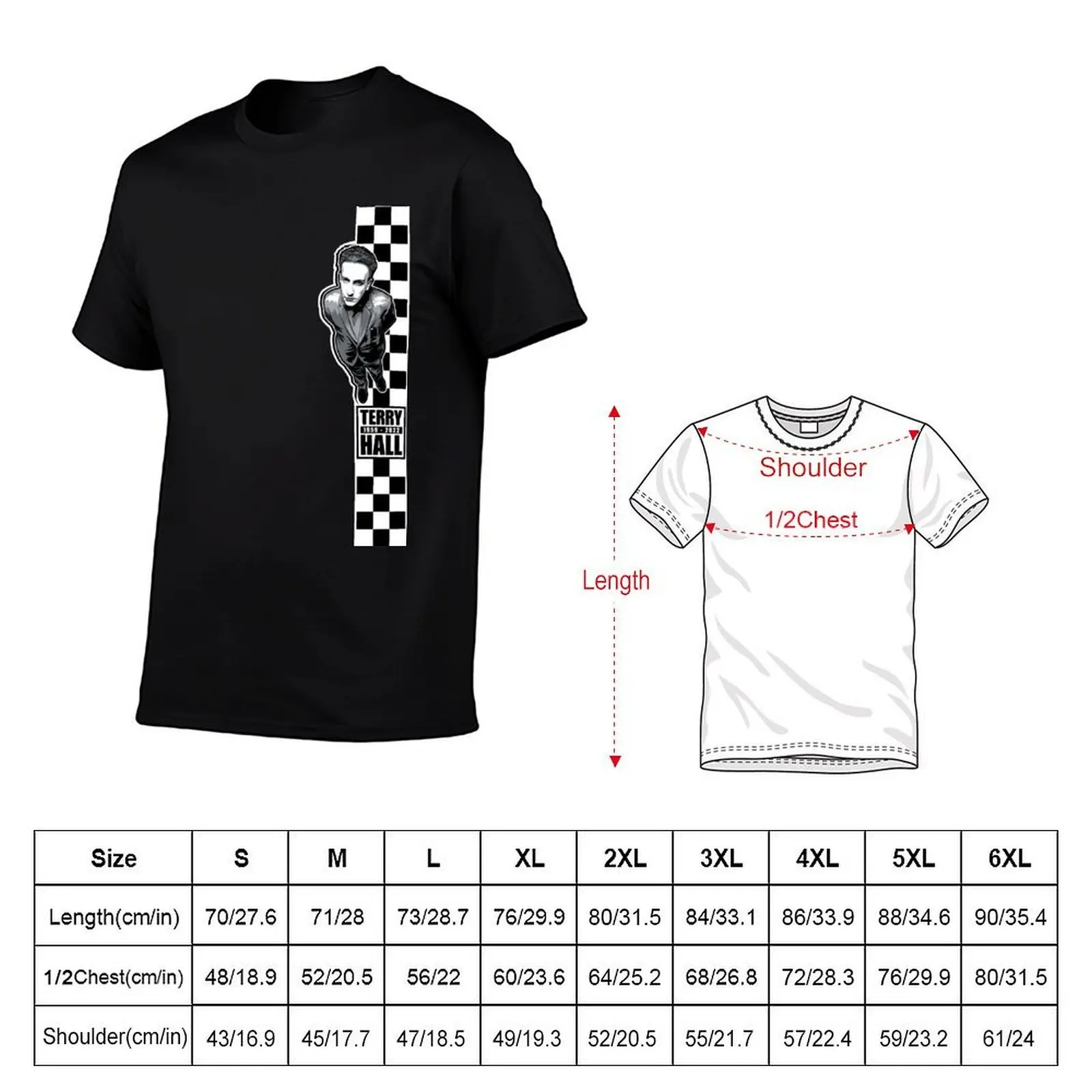 TERRY HALL TRIBUTE T-Shirt g man t shirts for men funny t shirts man t shirts for man graphic funny T-shirt