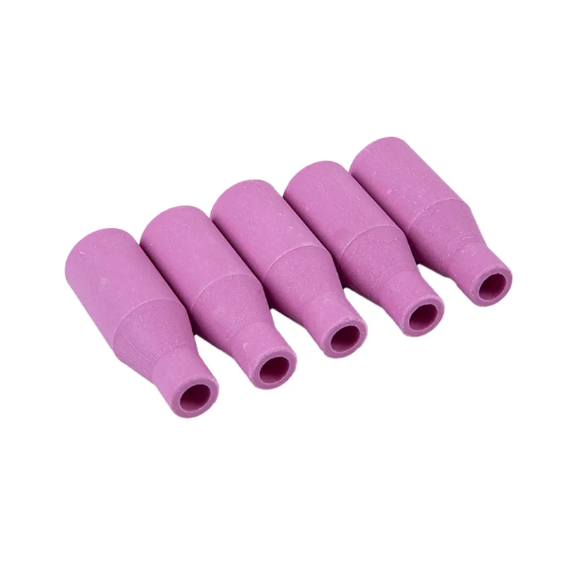 5Pcs MB15AK Ceramic Nozzle Protective Cover MIG Ceramic Nozzle Conductive Nozzle Ceramic Nozzle