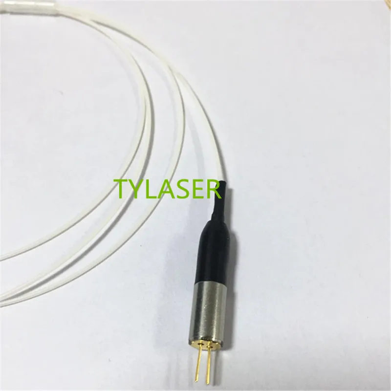 กําลังขับไฟเบอร์ FP 405nm 3mW เลเซอร์ไดโอดเลเซอร์โคแอกเชียล