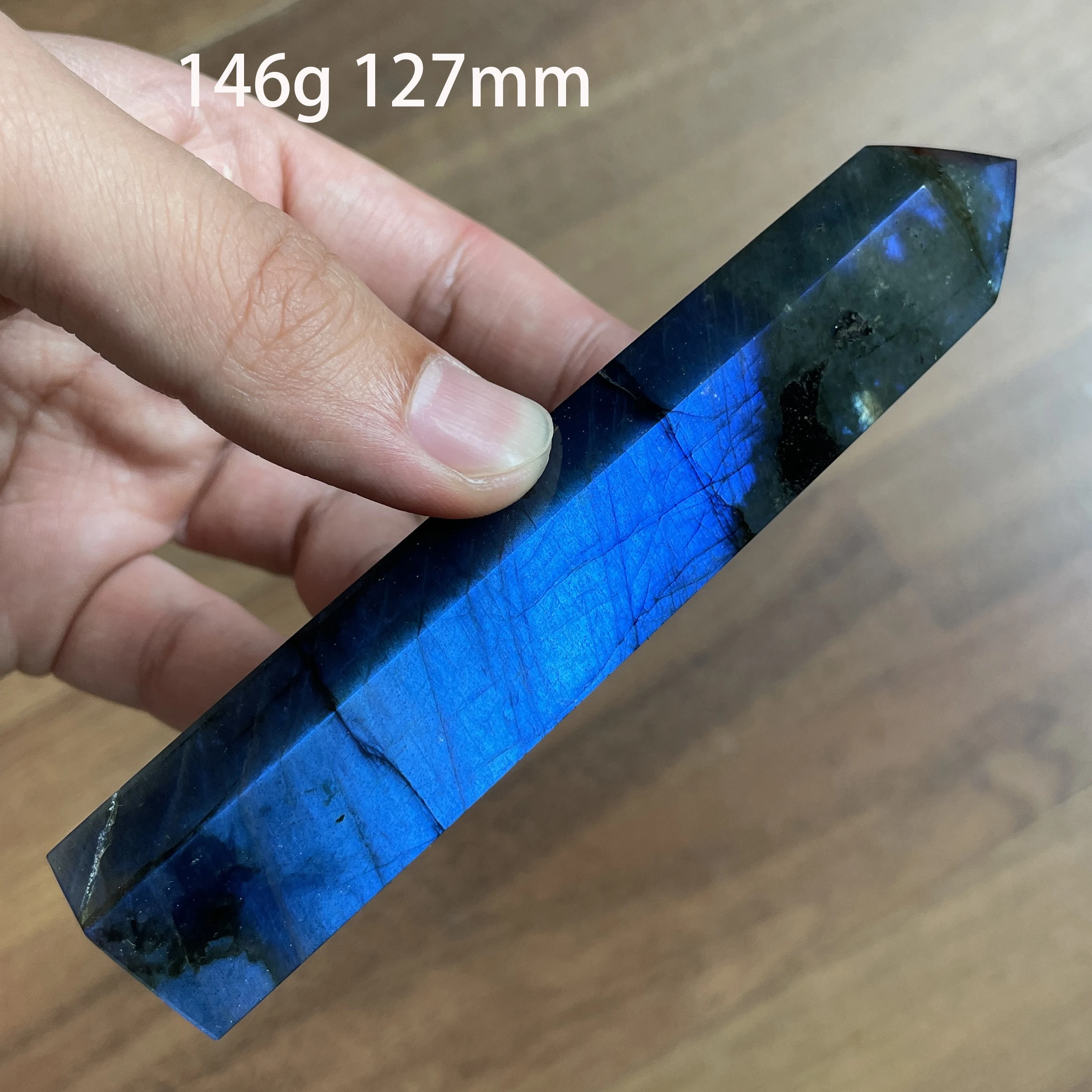 Natural Stone Labradorite Crystal Tower Home Decoration Rock Quartz Wand Point Polished Obelisk Healing Gift