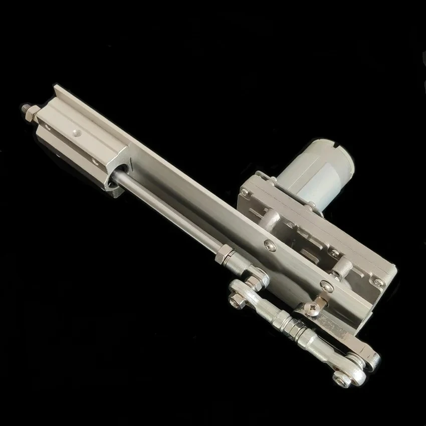 

Reciprocating Cycle Linear Motor DC12V/ DC24V Gear Adjustable Telescopic Motor DIY Motor With Speed Controller Stroke 3-15CM