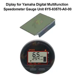 LCD Display for Yamaha Digital Multifunction Speedometer Gauge Unit 6Y5-83570-A0-00