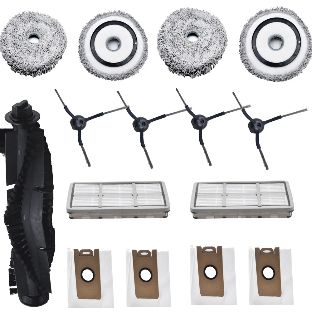 

Для пылесоса Ultenic MC1 MIE S1 Z8 S60, мешок для пыли, боковая щетка, основная щетка HEPA, круглый фильтр для швабры