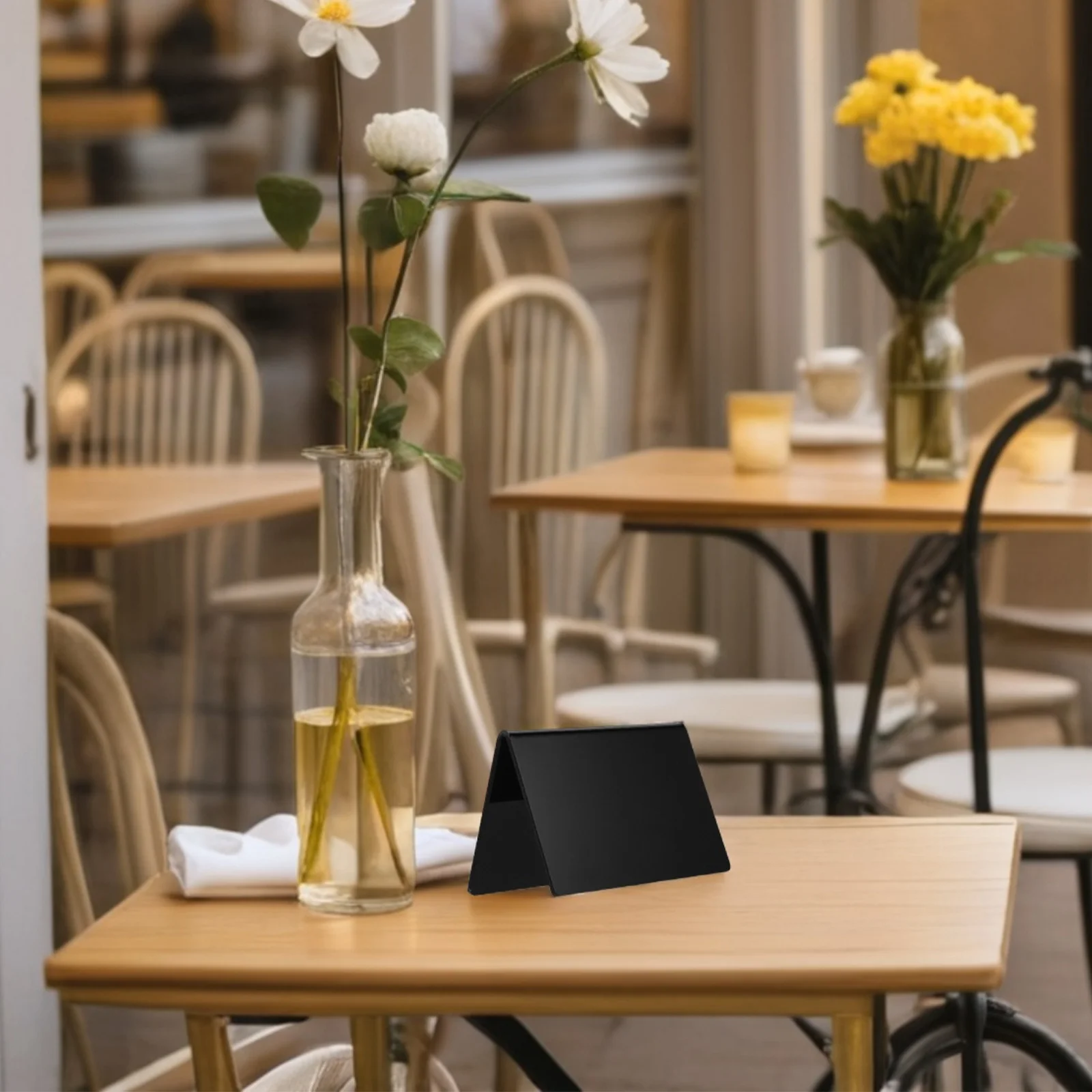 6 قطعة سبورة صغيرة أكريليك قابلة للمسح رسالة مجلس منضدية عرض تسميات السبورة الصغيرة مخبز الغذاء حفلة السبورة تسميات #5