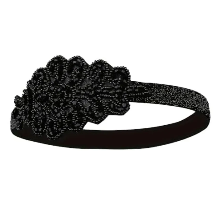 

Vintage 1920s Flapper Headpiece Roaring 20s Headband for Women Hair Accessory,one size