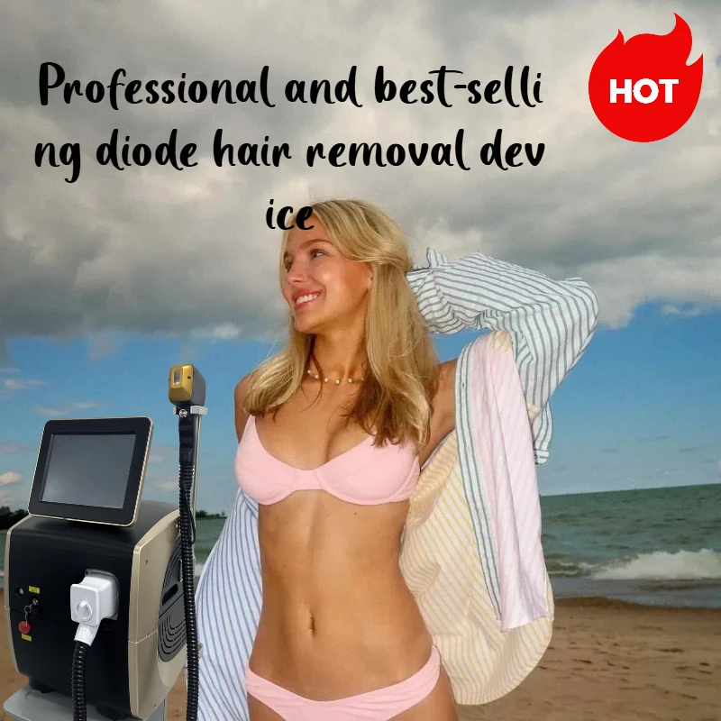 

Diode Laser 808nm 755 1064 Hair Removal Machine Alexandrit Permanent Removal Cooling Head Painless Laser Epilator