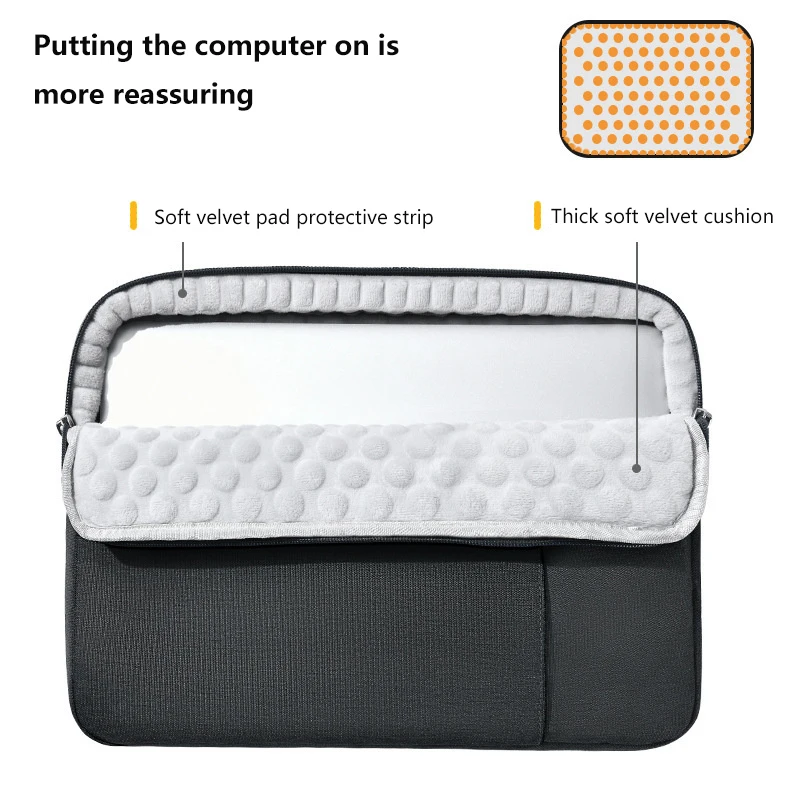 Tablet Bag Protection Package For 12.3 13.3 14 15.6 17.3 Inch Laptop Bag Protection Liner Storage Bag For MacBook Pro 16