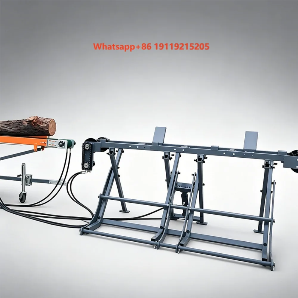Durable Structure Electric Log Splitter 20Ton 4-Way for Private Wood Yard Log Splitter Wood Gear