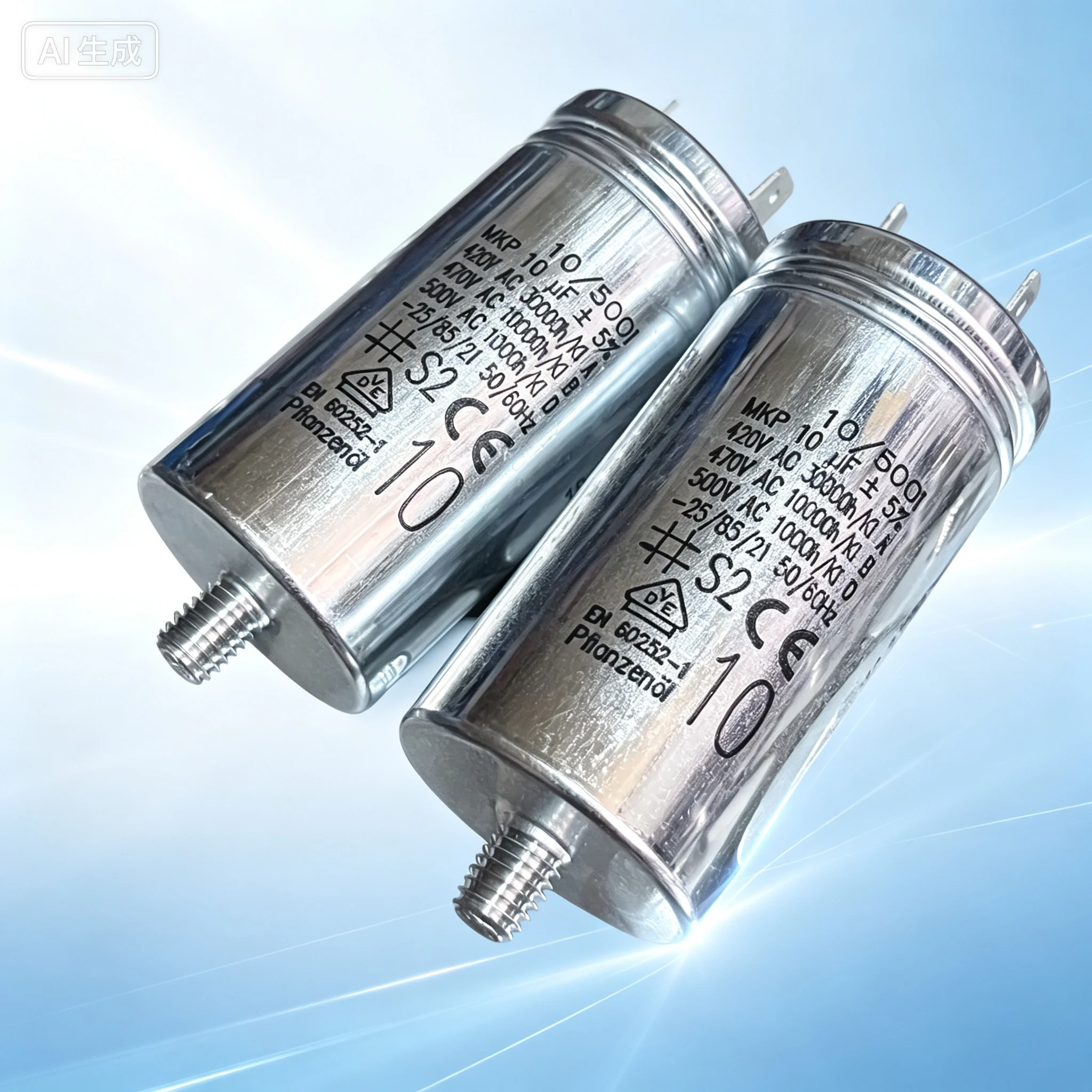 Capacitor for MAB MKP 10UF 500V AC Premium Oil Non-Polar Capacitor  5pcs