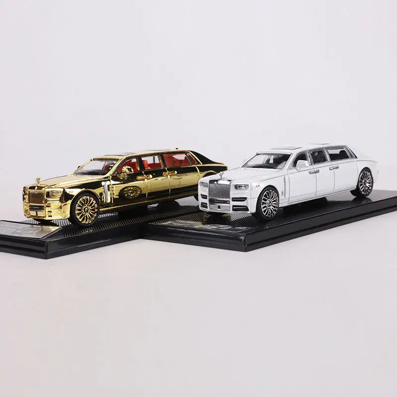 SCA 1/64 Rolls Royce Phantom VIII Alloy Racing Car Diecasts & Toy Vehicles Car Model Miniature Scale Model Car For Children