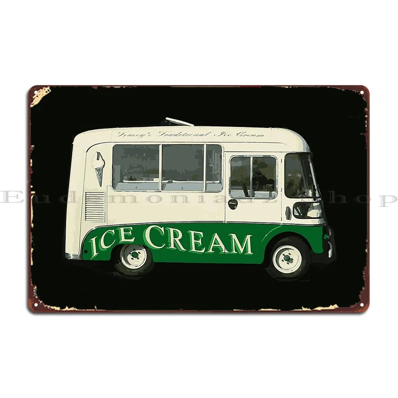 Eccentric People Gifts Ice Cream Lovers Funny S Weird Friends And Family Metal Sign Plaques Create Party Print Tin Sign Poster