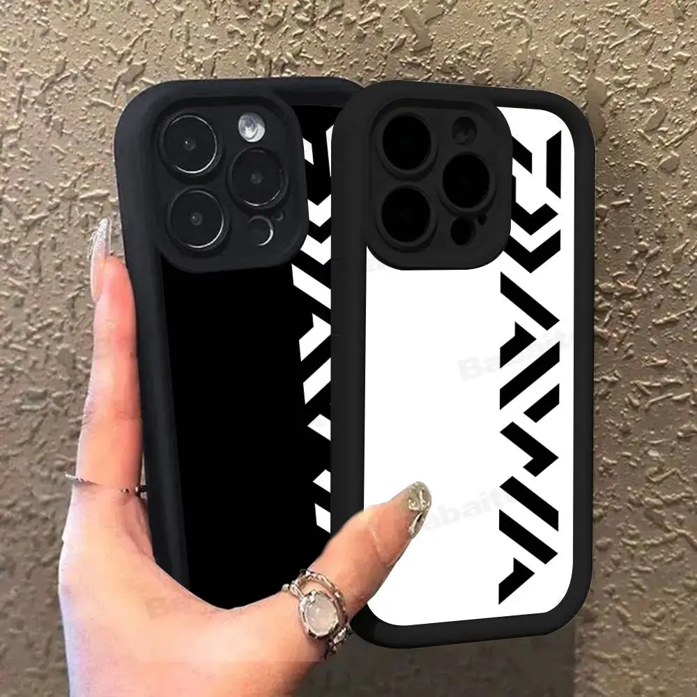 D-DaiwaS Angeln Logo Handyhülle für IPhone 17 16 15 13 11 12 14 Pro Max Plus Silikonhülle