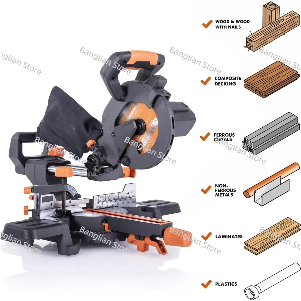 Evolution Power Tools R185SMS+ 7-1/4