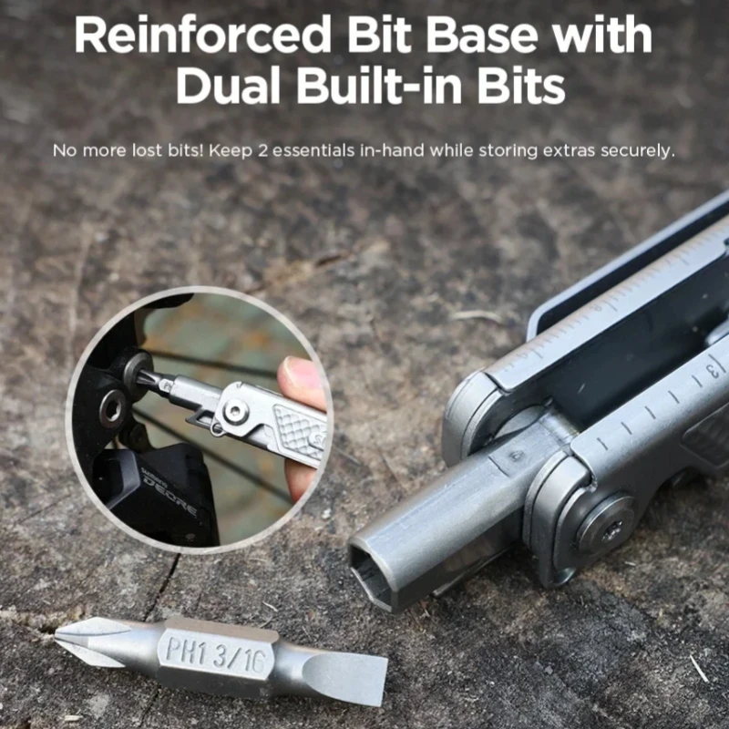 

SWISS TECH 11 in 1 Mini Multitool Knife With Clip Folding EDC Outdoor Camping Survival Tools Scissors Screwdriver