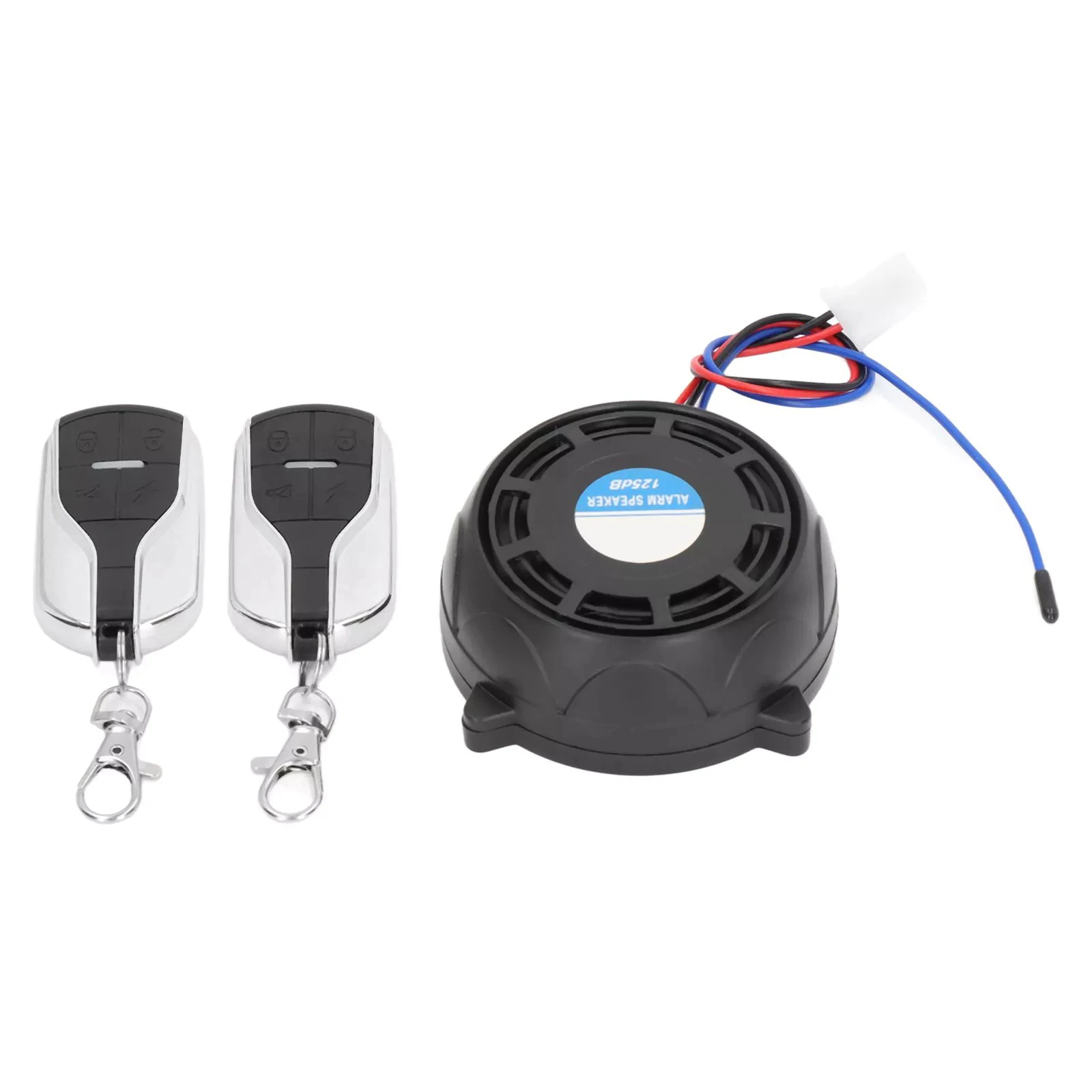

12V Dual Remote Control Motorcycle Alarm System Car Keyring Motorcycle Alarm Security System Motorcycle Anti-Theft Protection